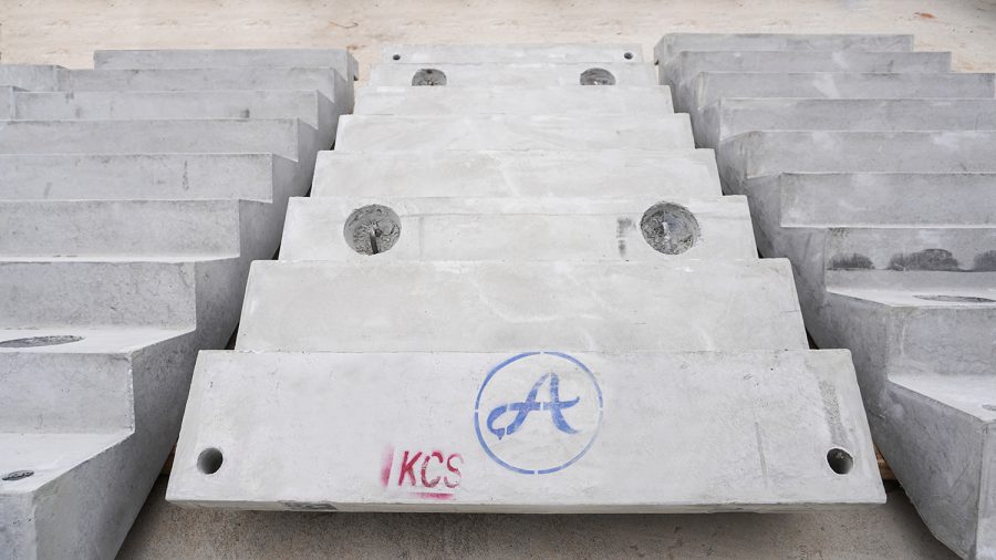 Cầu thang bê tông đúc sẵn AMACCAO